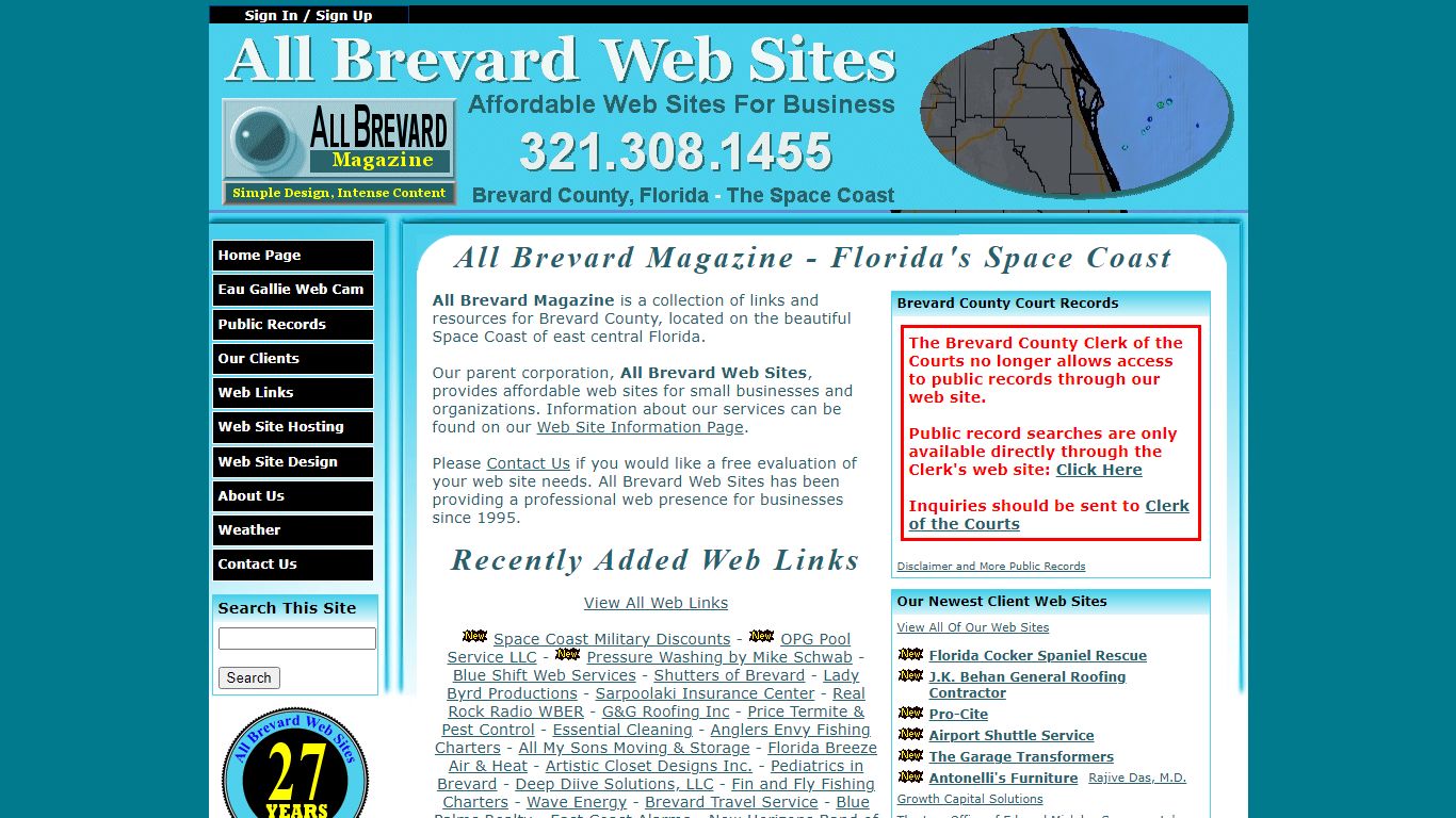 All Brevard Web Sites | Brevard County Information, Public Records, Web ...
